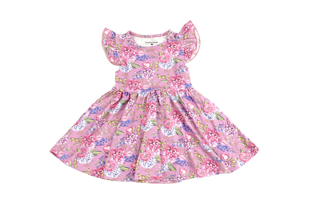 Bamboo girls twirl dresses