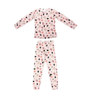 Bamboo organic cotton blend kids pajamas