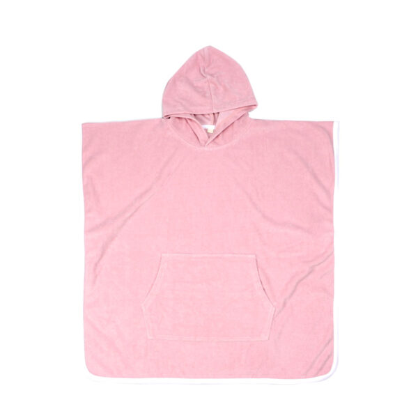 baby solid color hooded towel