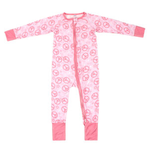 Custom 95% Viscose from Bamboo 5% Spandex Baby Romper