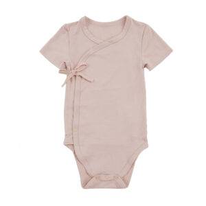 Bamboo Cotton Baby Kimono Bodysuit