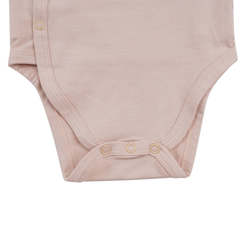 Bamboo Cotton Baby Kimono Bodysuit - Image 6