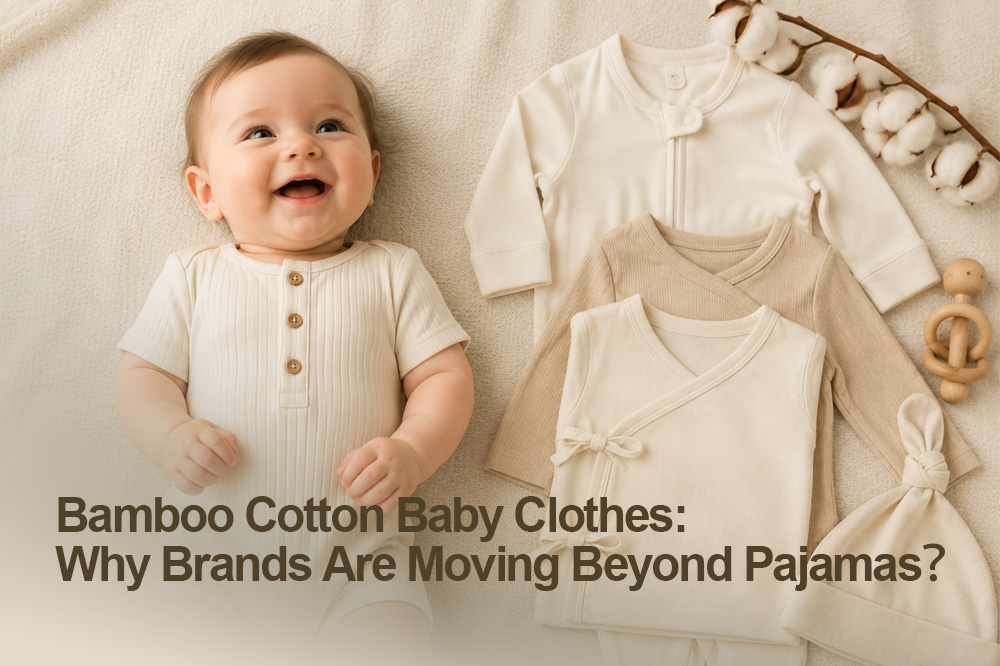Bamboo Cotton Baby Clothes: Why Brands Are Moving Beyond Pajamas？