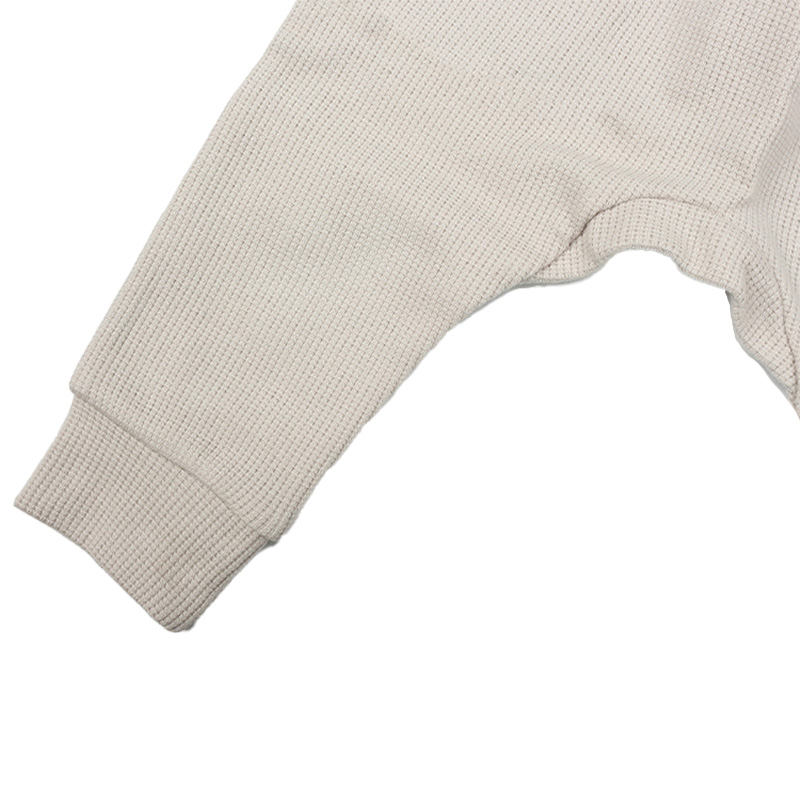 Custom Cotton Baby Waffle Top and Pants Set - Image 6
