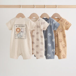 custom-organic-cotton-baby-short-sleeve-romper-manufacturer