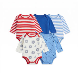 Custom Bamboo Cotton Baby Bodysuit