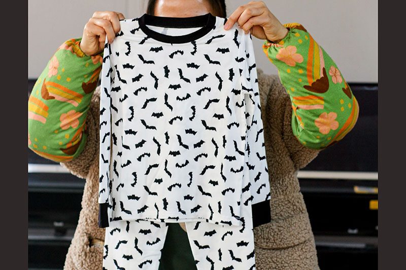 Baby pyjamas sample finished